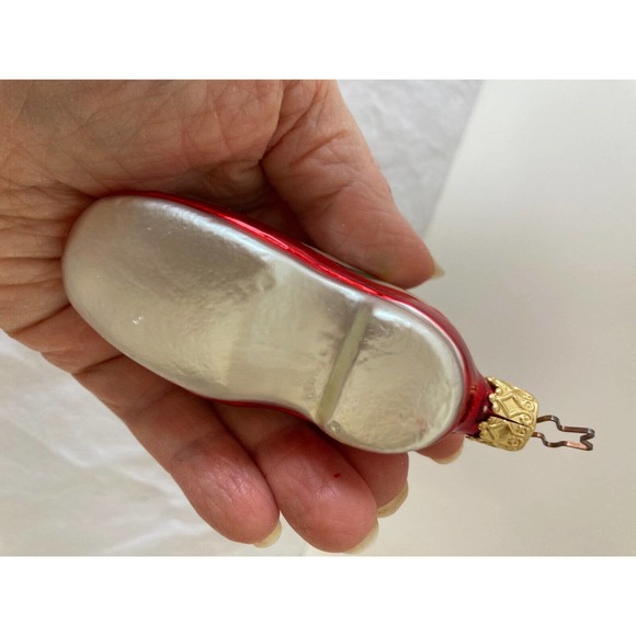 Inge Glas Athletic Shoe Christmas Ornament Germany Glass - Picture 3 of 5